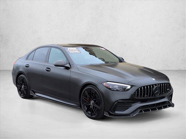 Used 2025 Mercedes-Benz C 43 AMG 4MATIC Sedan image 3