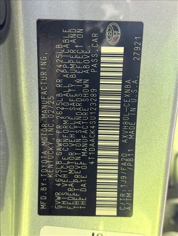 Used 2025 Toyota Camry LE image 27