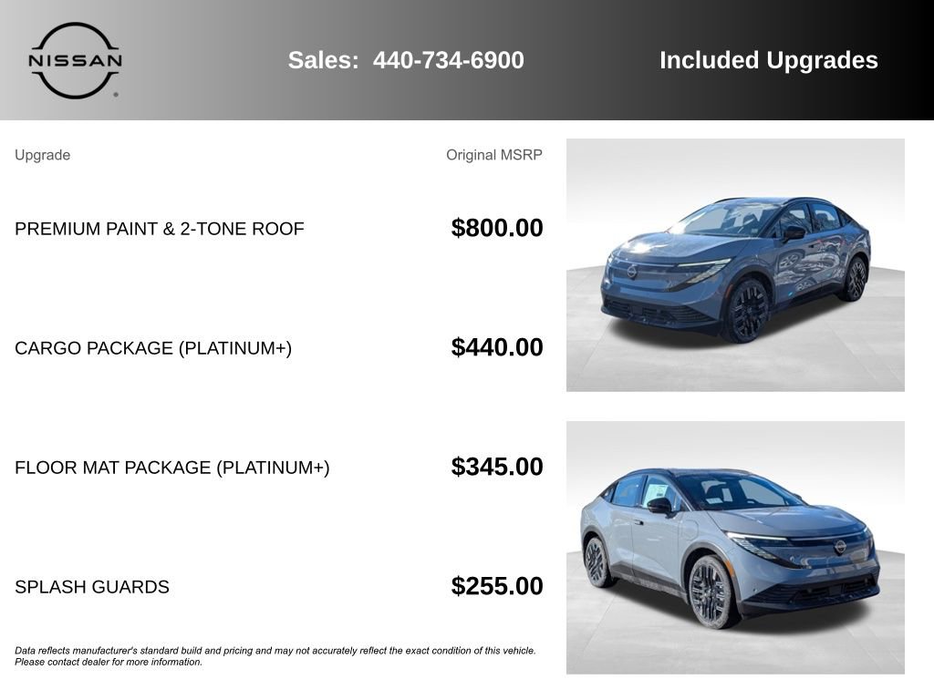 New 2026 Nissan Leaf Platinum+ w/ Cargo Package (Platinum+) image 7
