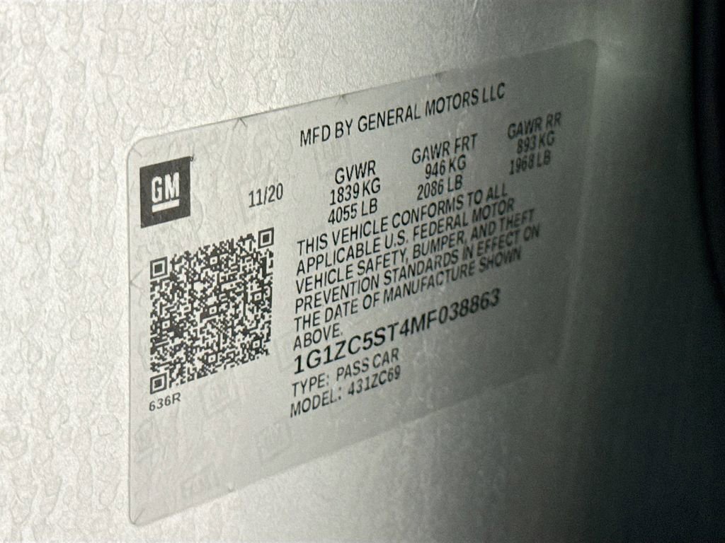 Used 2021 Chevrolet Malibu LS FWD image 29