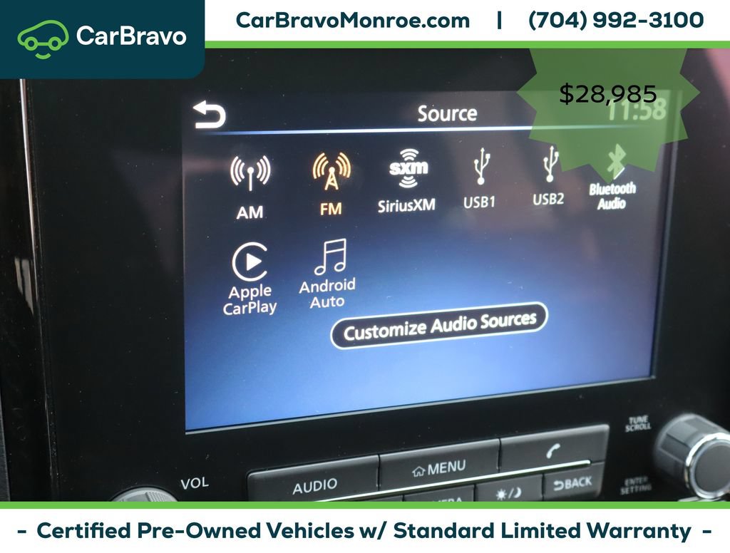 Used 2022 Nissan Frontier SV w/ SV Premium Package AWD/4WD image 33