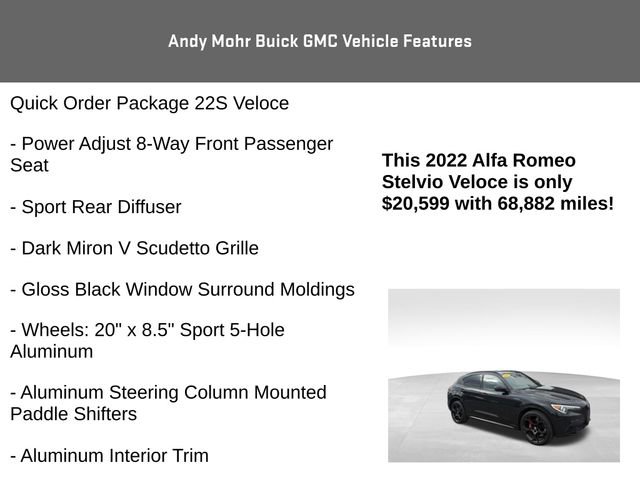 Used 2022 Alfa Romeo Stelvio Veloce image 8