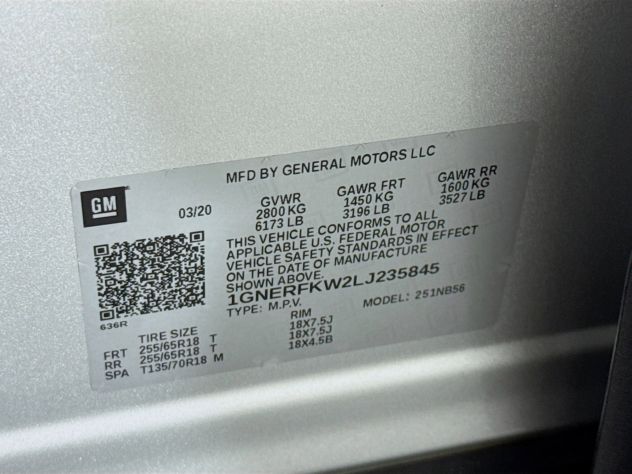 Used 2020 Chevrolet Traverse LS image 39