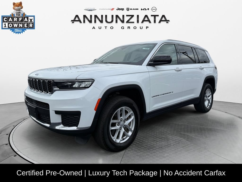 Certified 2024 Jeep Grand Cherokee L Laredo w/ Luxury Tech Group I