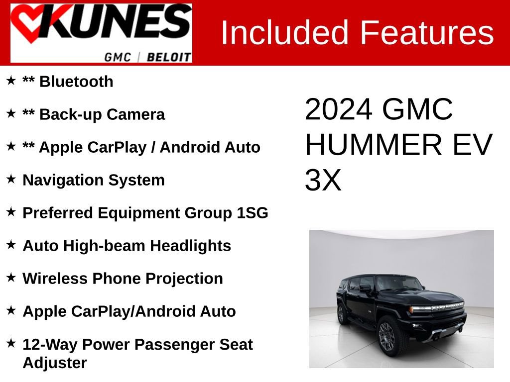 New 2024 GMC Hummer EV 3X image 2