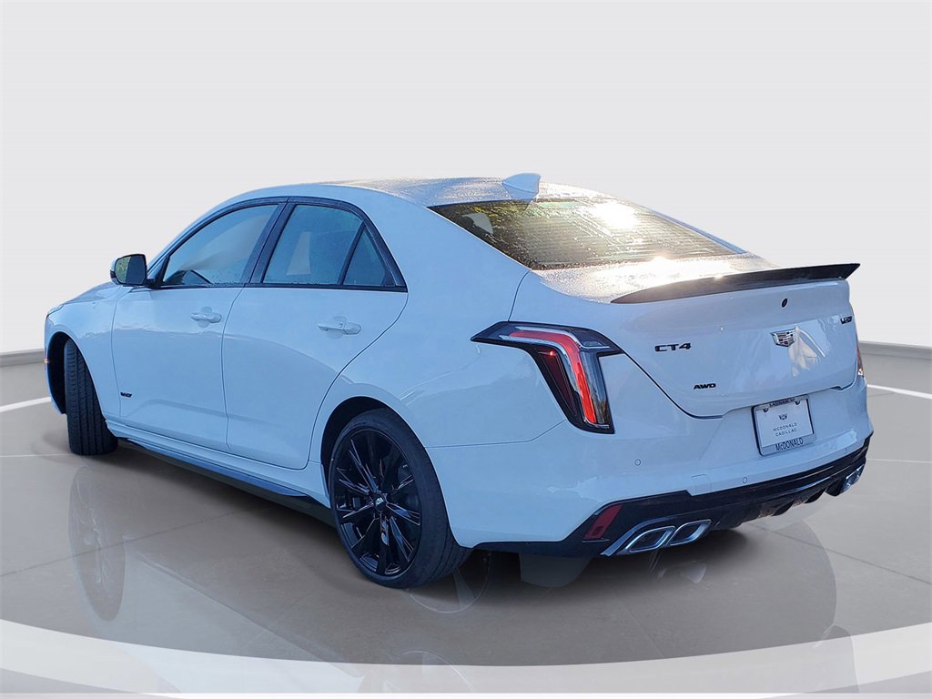 New 2026 Cadillac CT4 V w/ LPO, ONYX Package image 4
