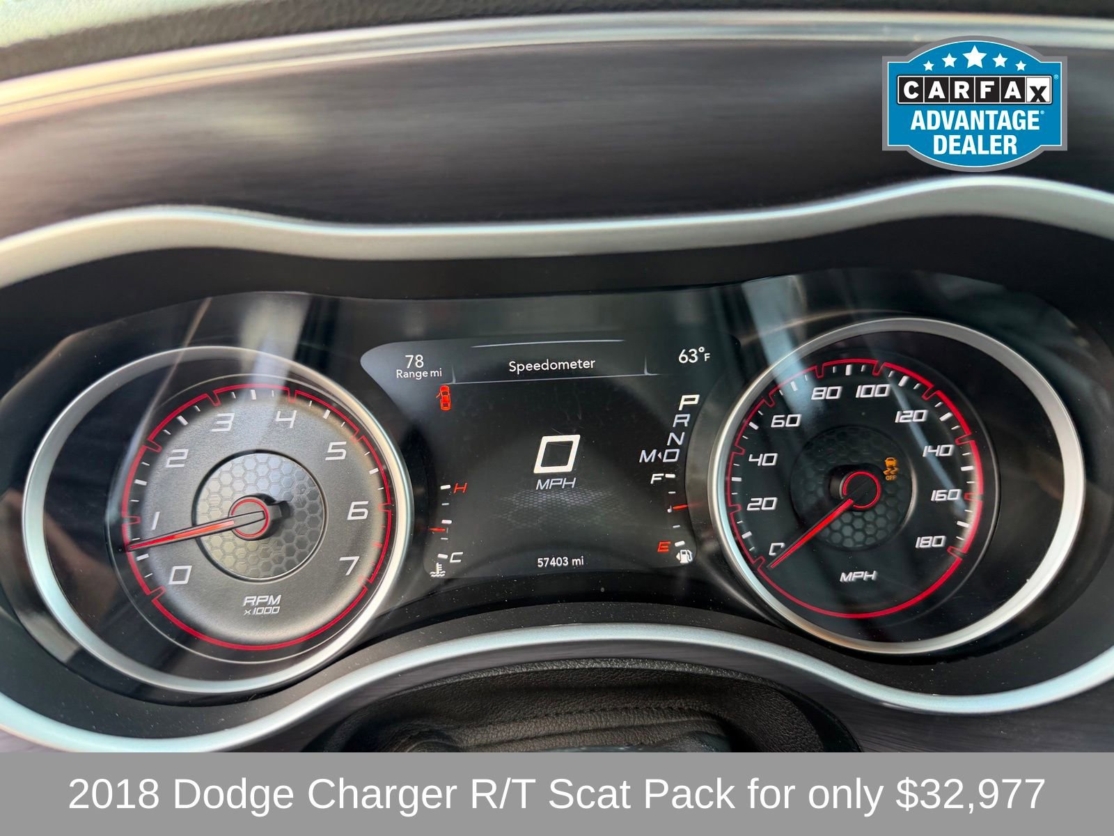 Used 2018 Dodge Charger R/T Scat Pack w/ Dynamics Package RWD image 16