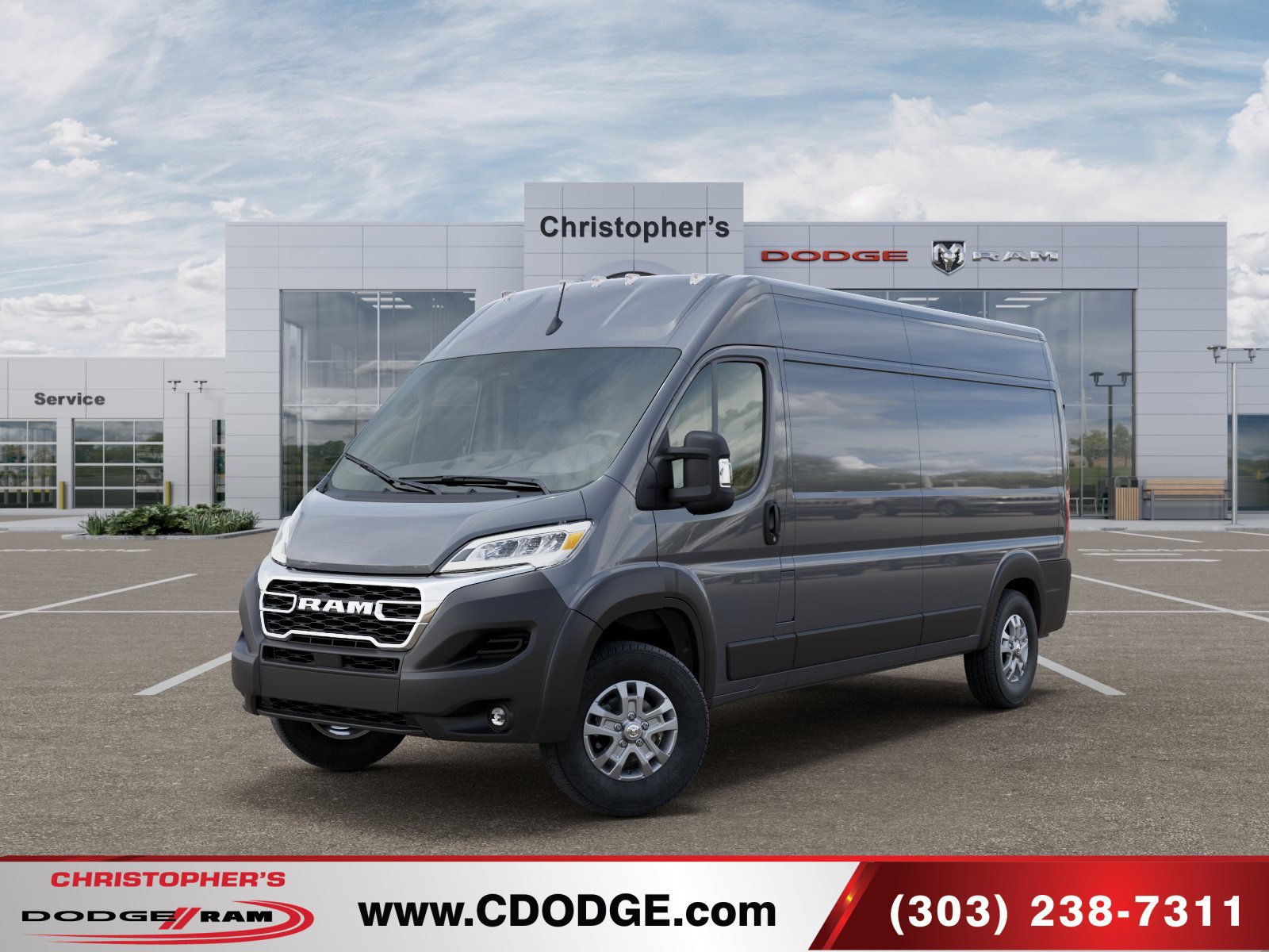 New 2026 RAM ProMaster 2500 w/ Quick Order Package 22G SLT FWD image 1