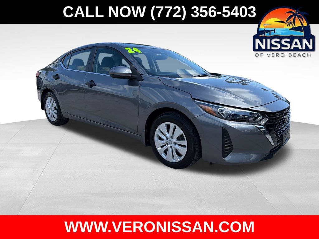 Used 2024 Nissan Sentra S w/ Trunk Package FWD image 1