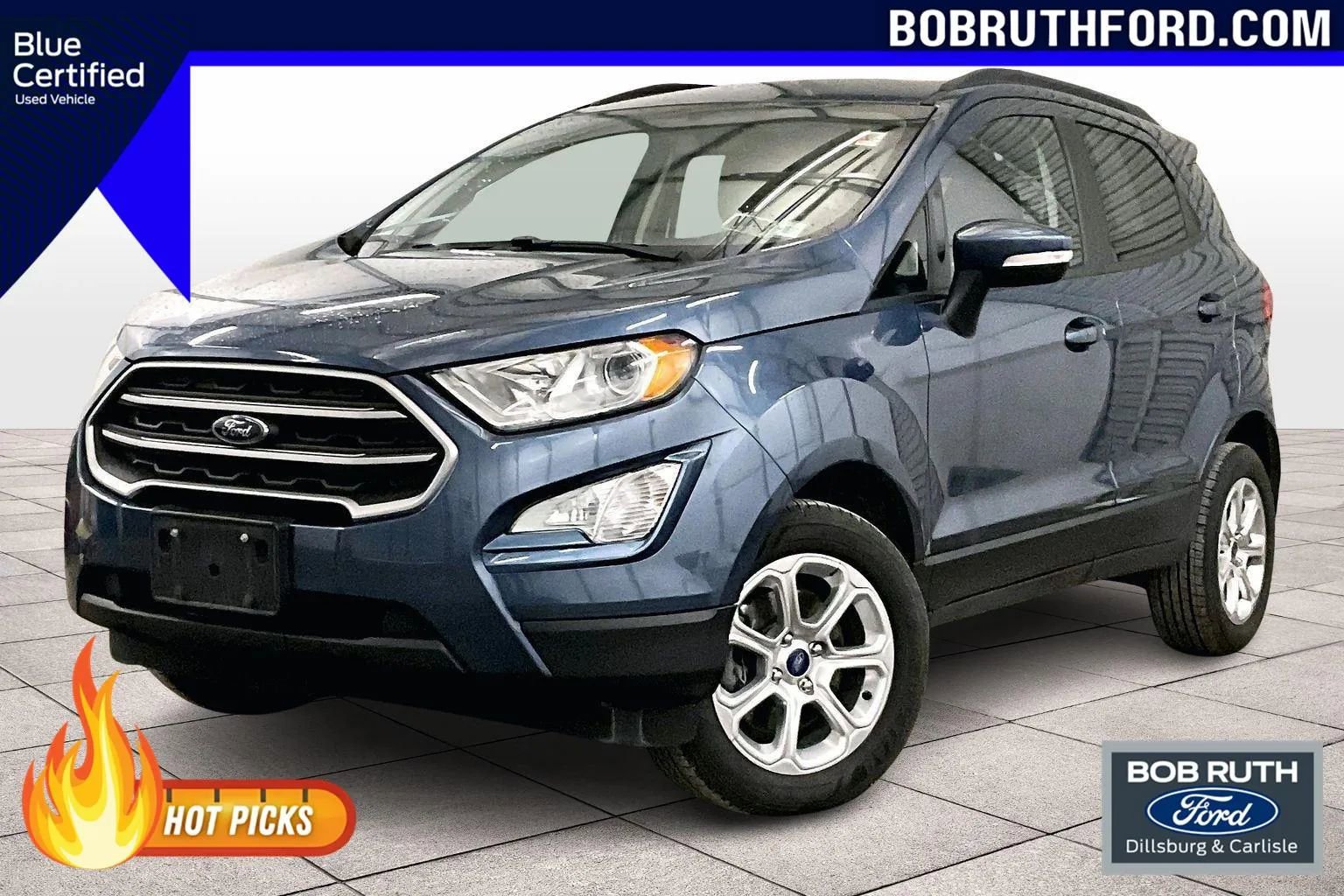 Certified 2021 Ford EcoSport SE