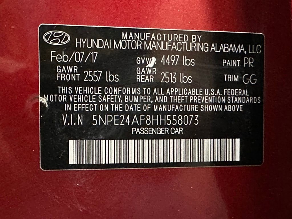 Used 2017 Hyundai Sonata SE image 32