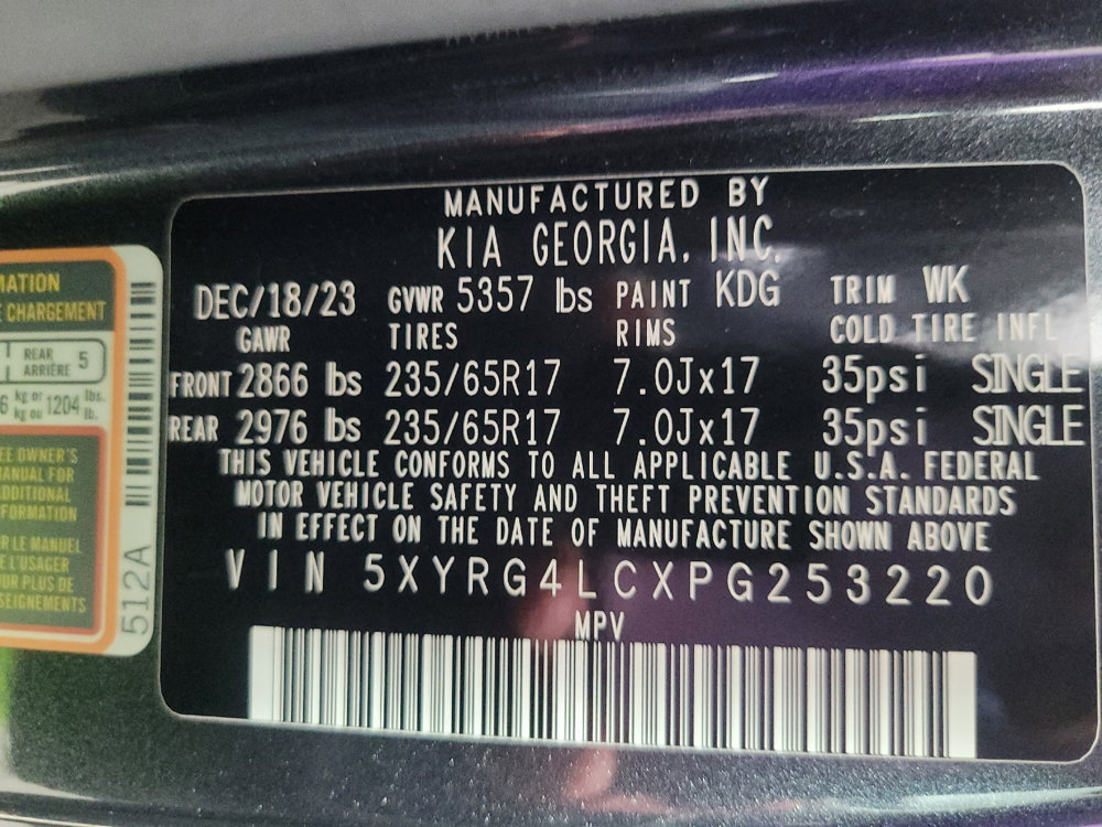 Used 2023 Kia Sorento LX image 33