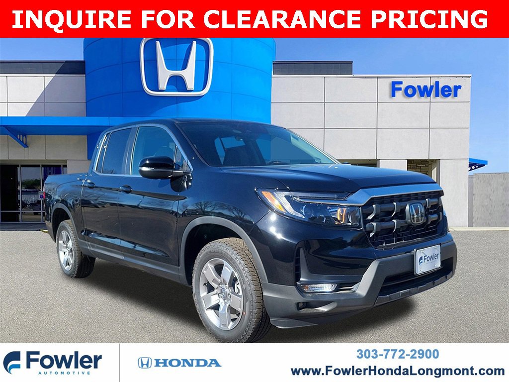 New 2025 Honda Ridgeline RTL