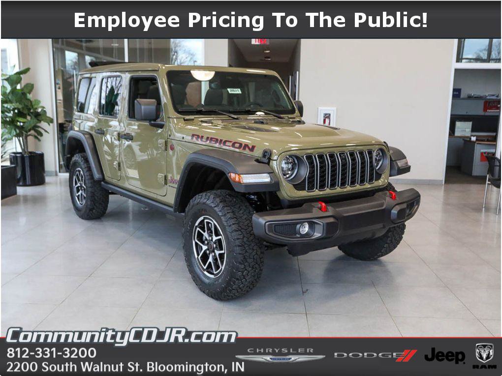 New 2026 Jeep Wrangler Unlimited Rubicon w/ Technology Group