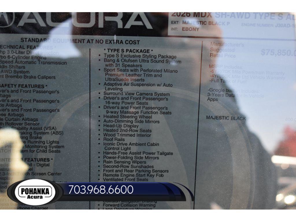 New 2026 Acura MDX Type S image 42