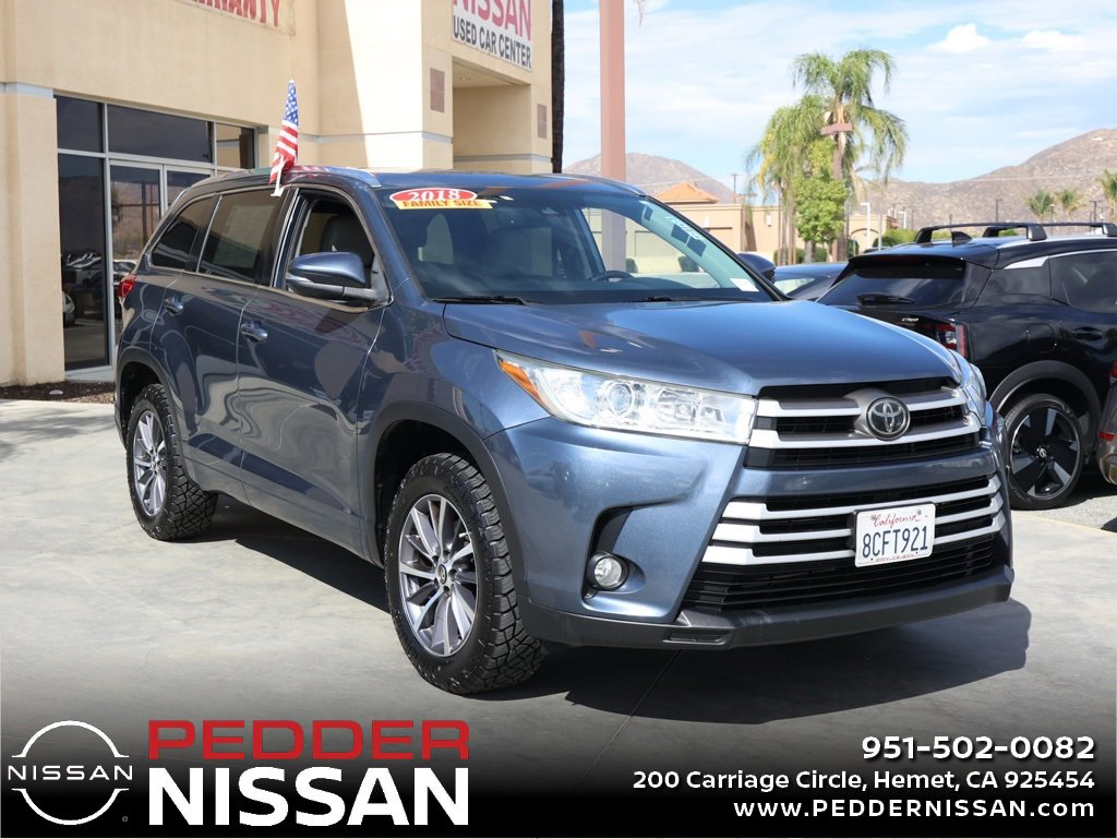 Used 2018 Toyota Highlander SE