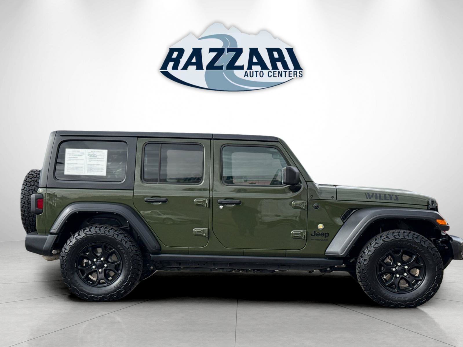 Used 2021 Jeep Wrangler Unlimited Sport AWD/4WD image 2