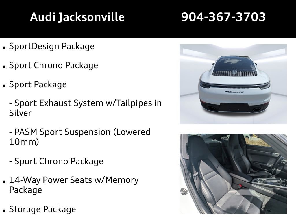 Used 2021 Porsche 911 Carrera 4S AWD/4WD image 9