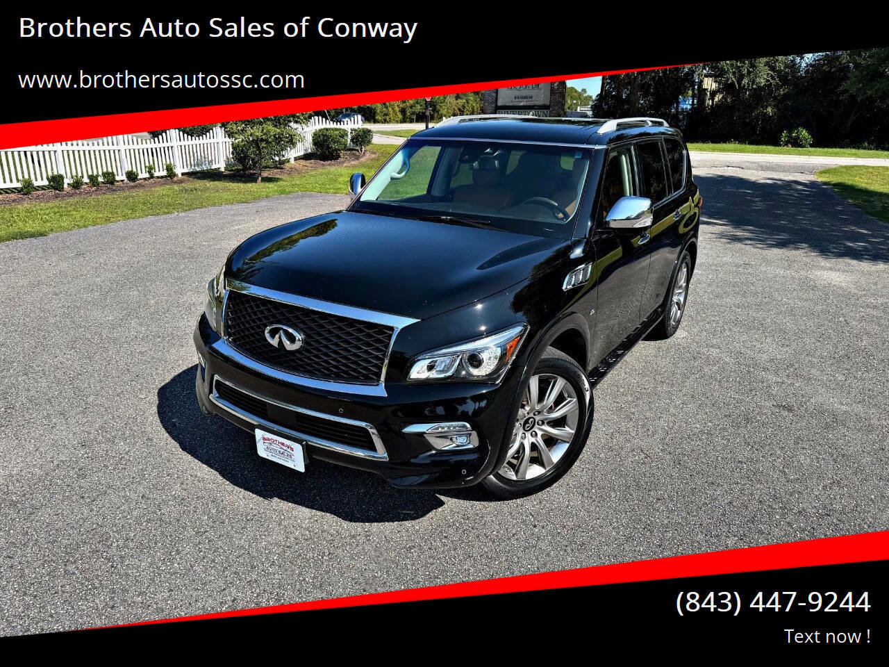 Used 2017 INFINITI QX80 Signature Edition w/ All Season Package