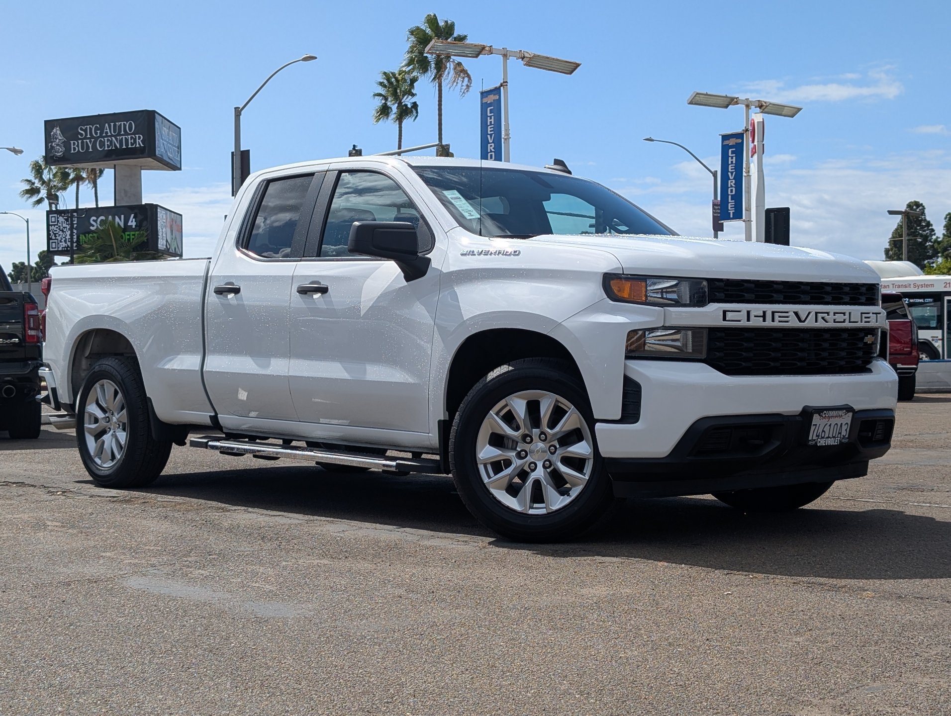 Certified 2020 Chevrolet Silverado 1500 Custom w/ Infotainment Package RWD image 2