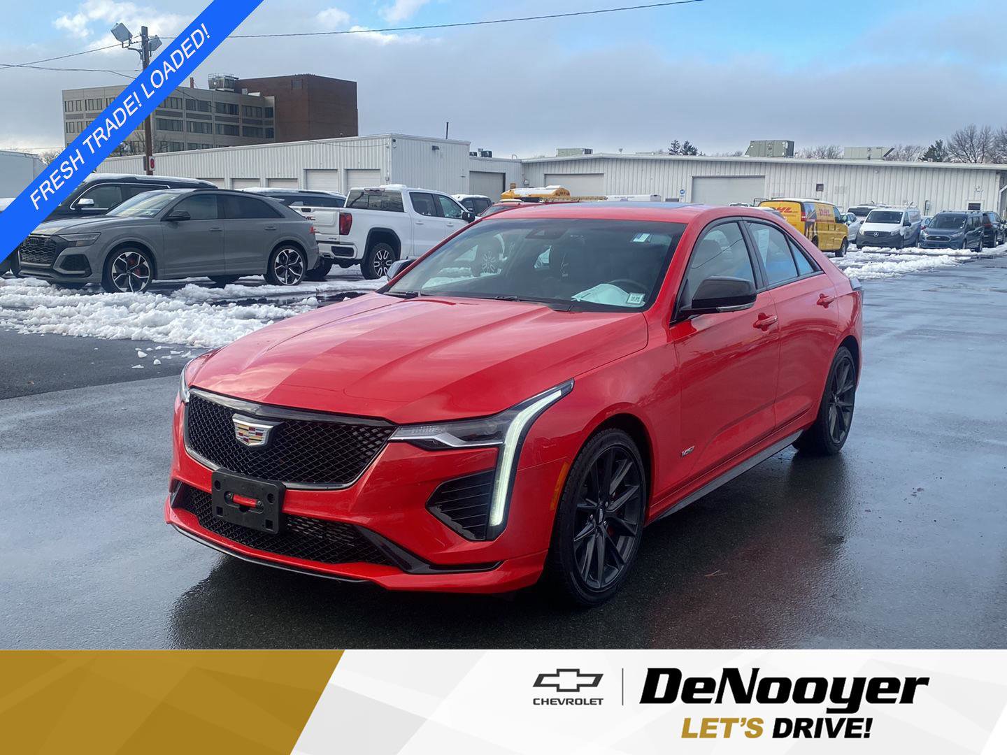 Used 2021 Cadillac CT4 V w/ Climate Package image 1