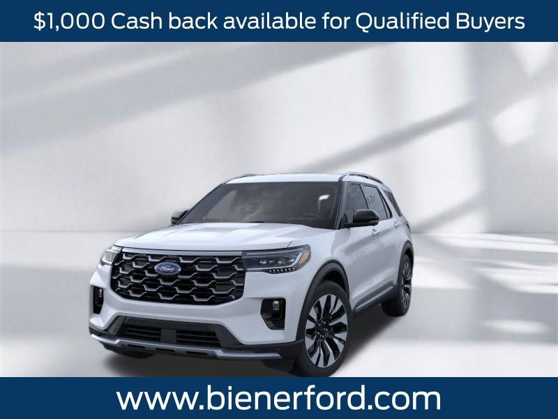 New 2026 Ford Explorer Platinum w/ LUX Leather Package AWD/4WD image 2