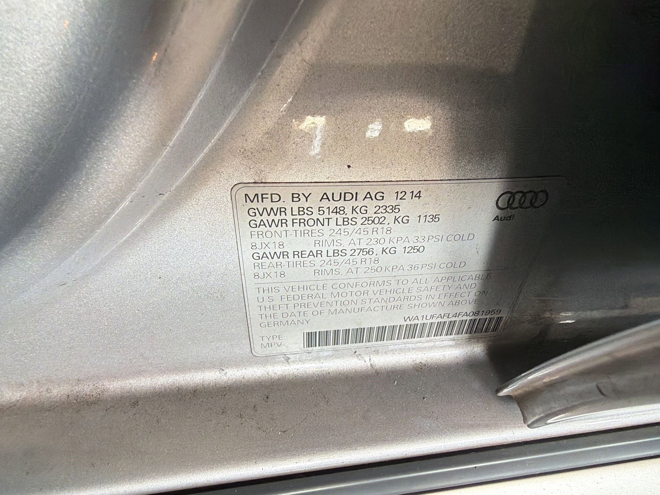 Used 2015 Audi A4 Premium Plus AWD/4WD image 12