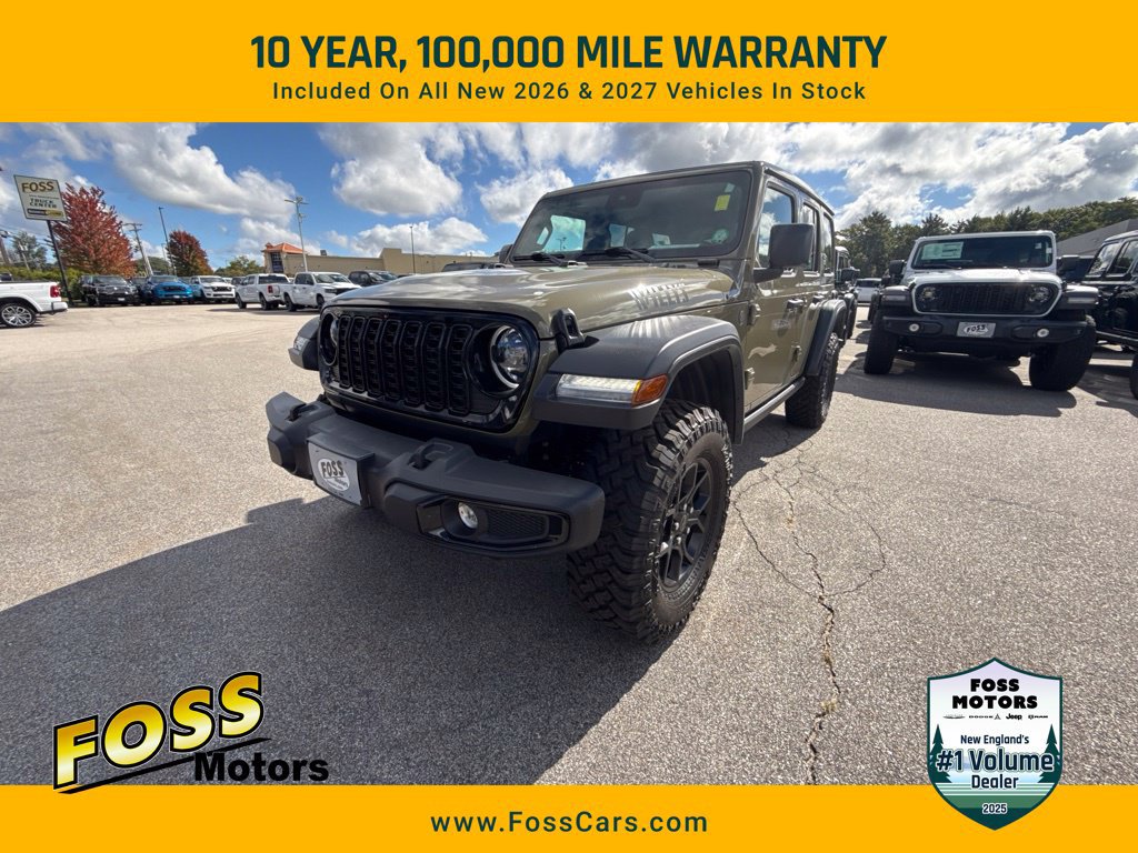 Certified 2025 Jeep Wrangler Unlimited Sport