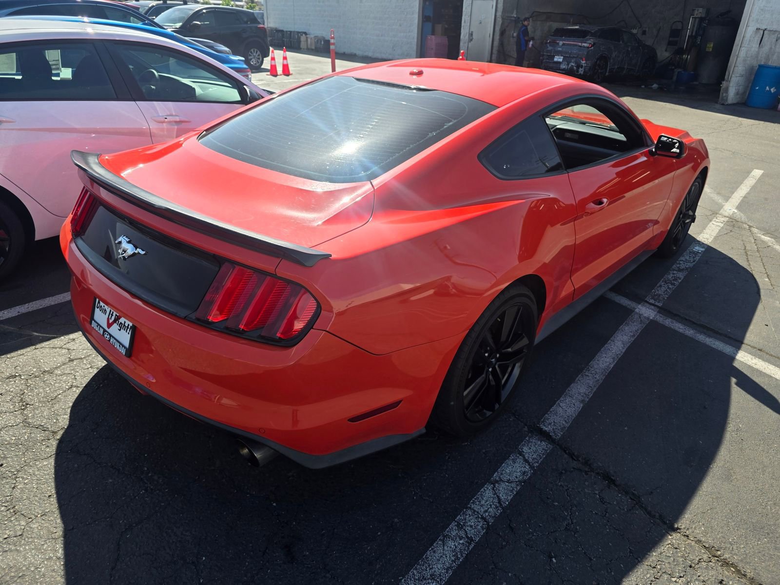 Used 2015 Ford Mustang Premium w/ Ecoboost Performance Package RWD image 3