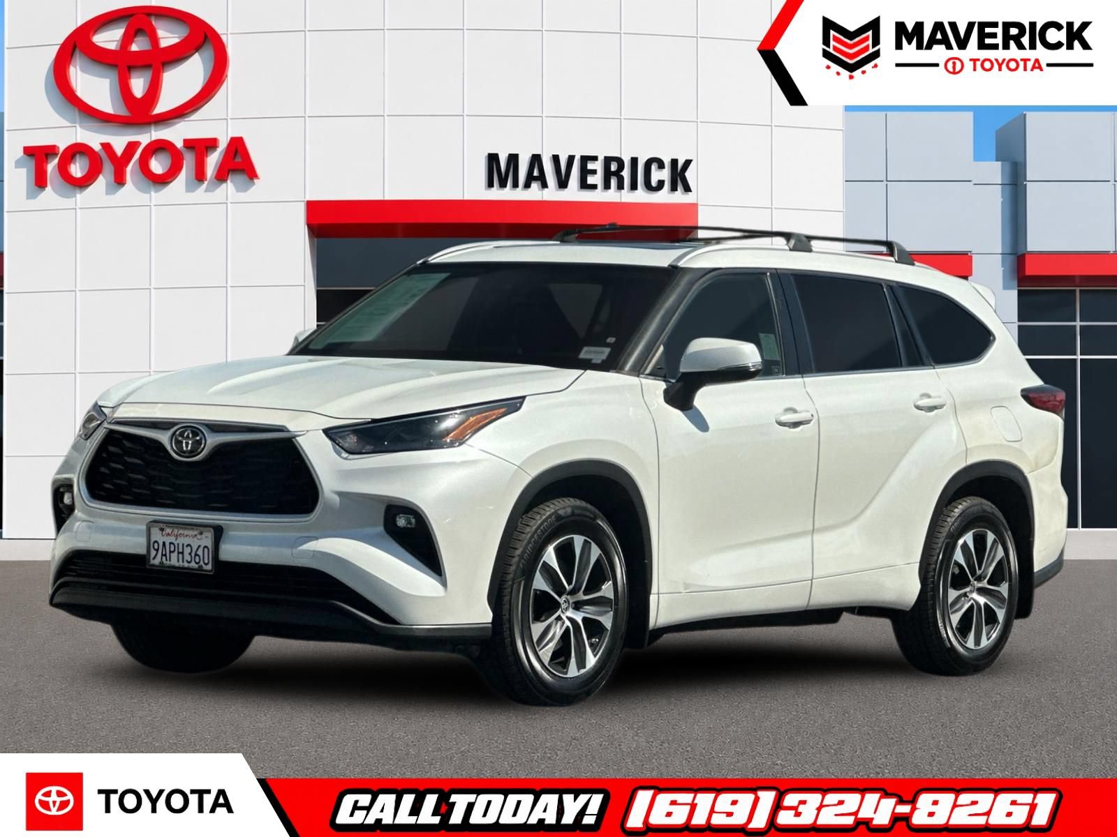 Used 2022 Toyota Highlander XLE FWD video 1
