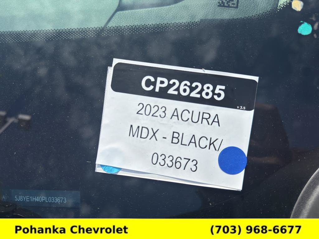 Used 2023 Acura MDX SH-AWD w/ Technology Package image 42