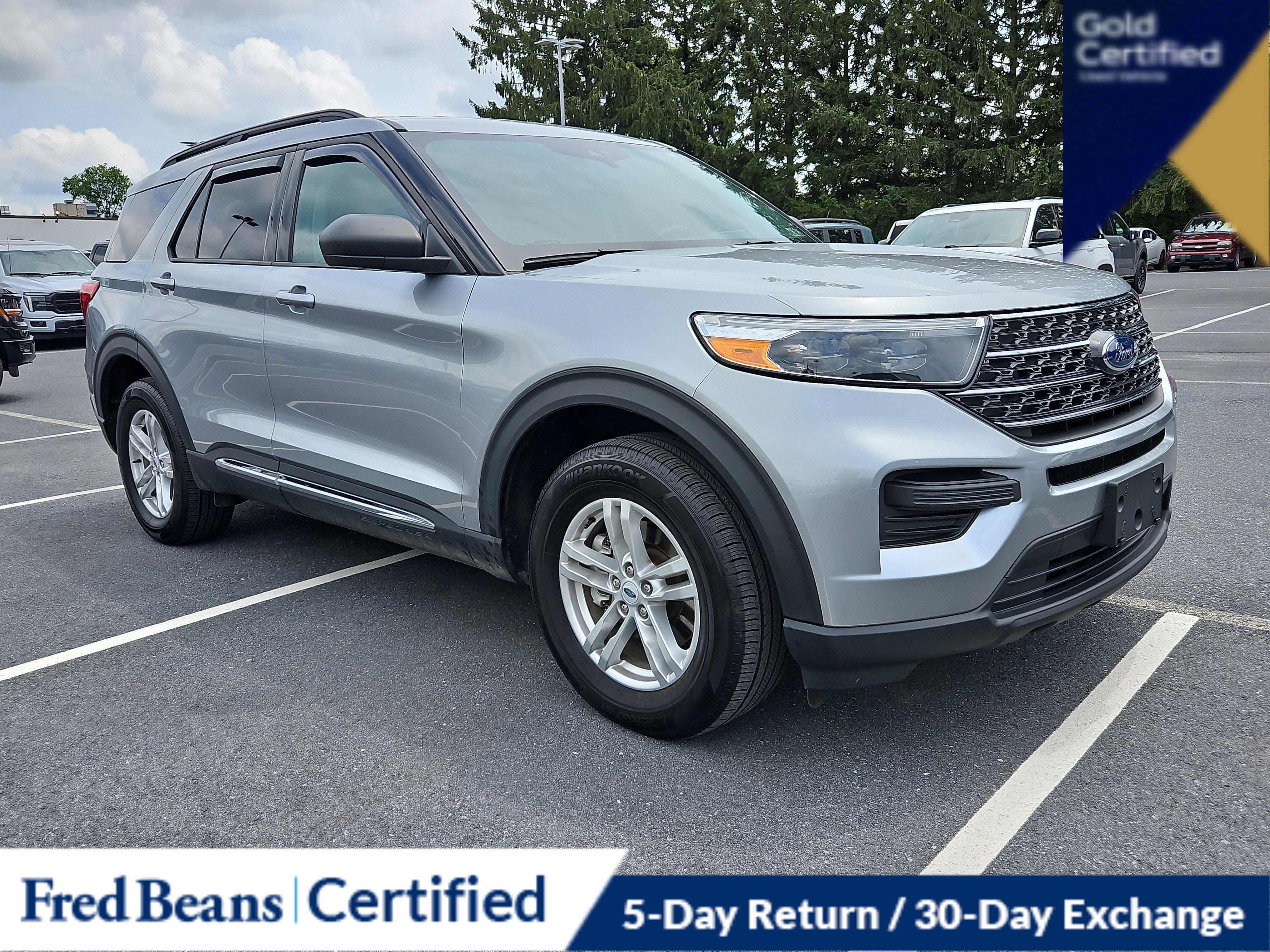 Certified 2023 Ford Explorer XLT w/ Class IV Trailer Tow Package