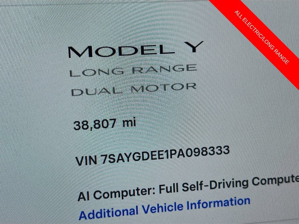 Used 2023 Tesla Model Y Long Range AWD/4WD image 11