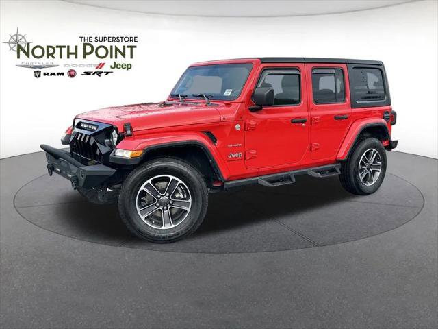 Certified 2023 Jeep Wrangler Sahara image 1
