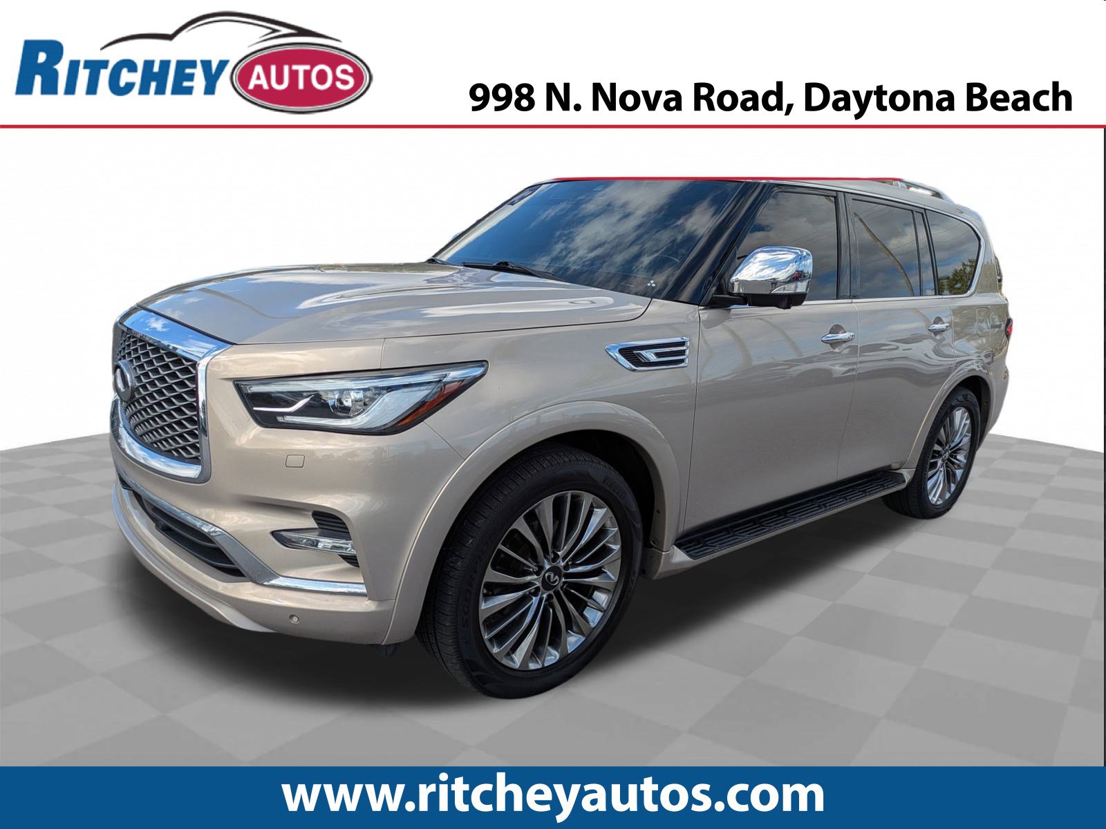 Used 2021 INFINITI QX80 Sensory w/ All-Season Package image 1