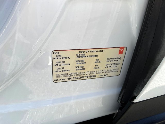 Used 2019 Tesla Model X P100D AWD/4WD image 19