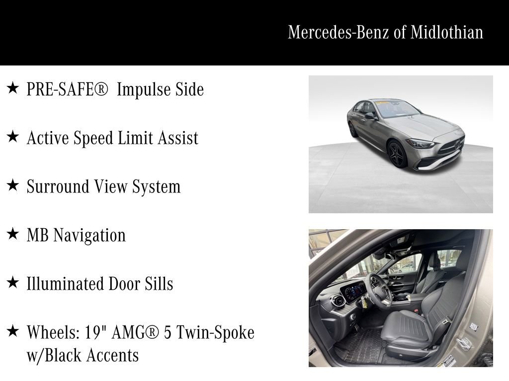 Used 2024 Mercedes-Benz C 300 4MATIC Sedan image 17