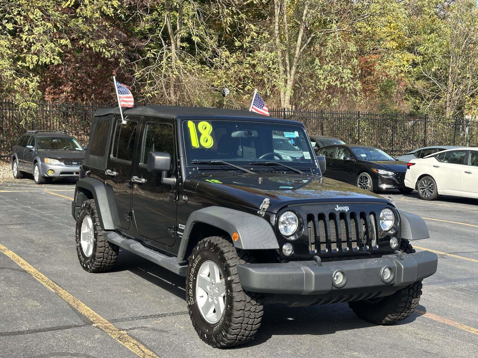 Used 2018 Jeep Wrangler Unlimited Sport S