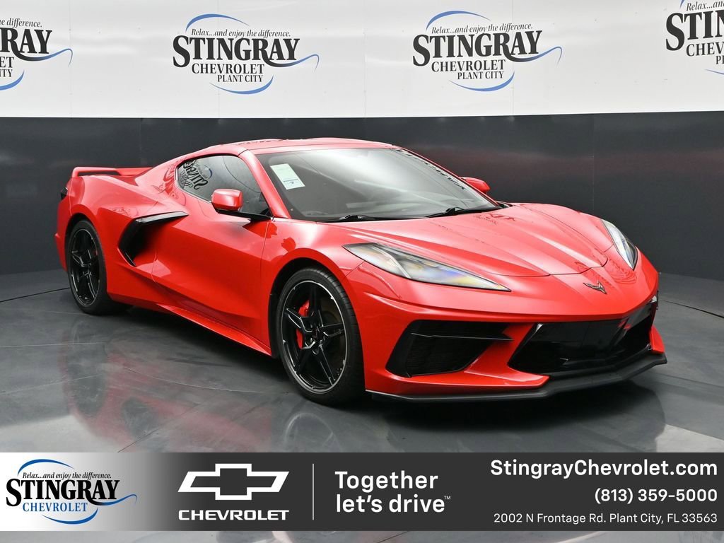 Used 2020 Chevrolet Corvette Stingray Premium Cpe w/ 3LT Preferred Equipment Group