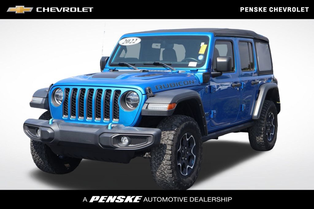 Used 2022 Jeep Wrangler Unlimited Rubicon 4xe w/ Cold Weather Group AWD/4WD video 1