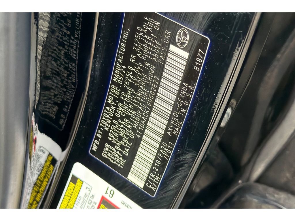 Certified 2025 Toyota Camry LE FWD image 33