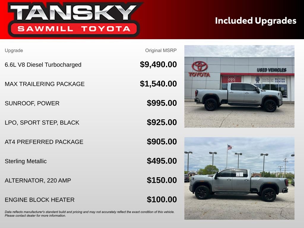 Used 2024 GMC Sierra 2500 AT4 w/ Max Trailering Package AWD/4WD image 31