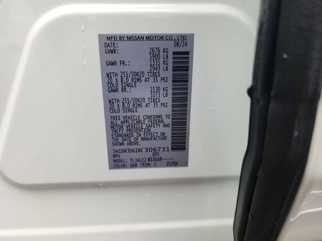 Used 2024 Nissan Pathfinder Platinum w/ Cargo Package image 37