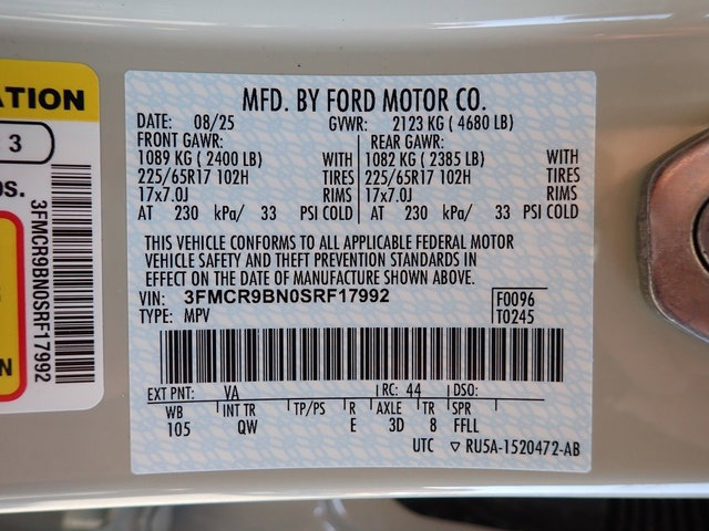 New 2025 Ford Bronco Sport Big Bend image 15