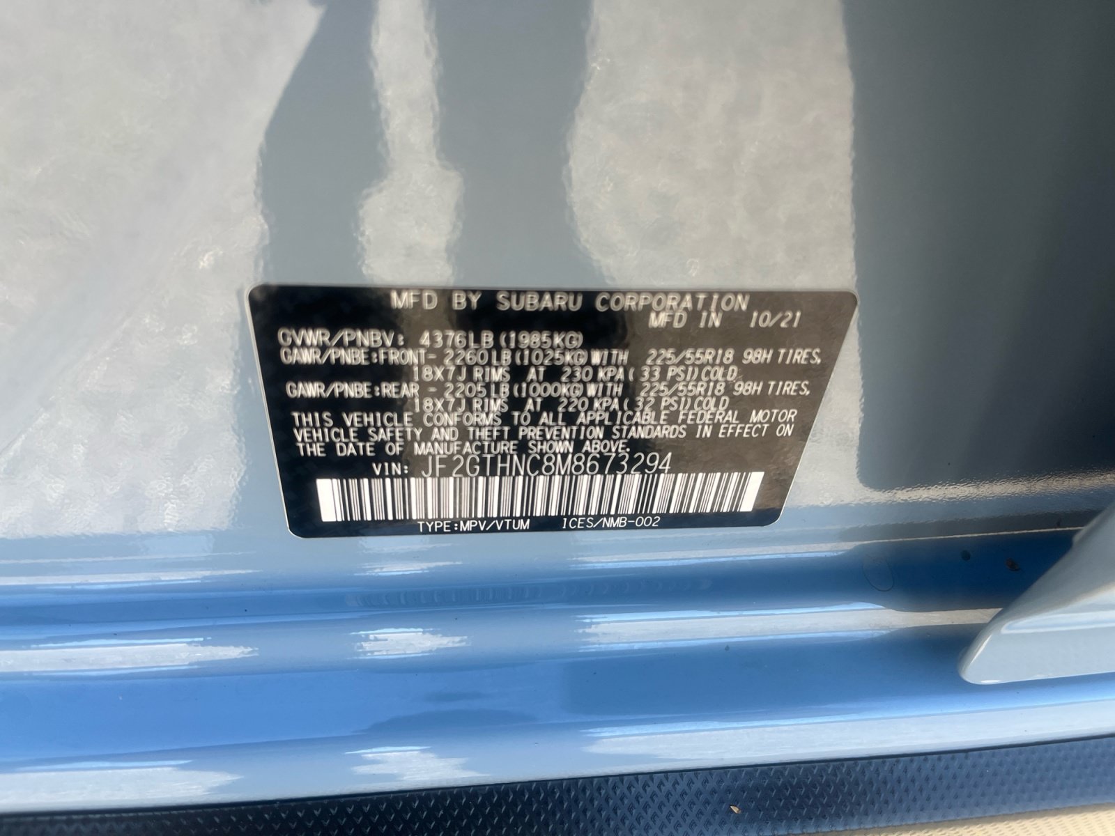 Certified 2021 Subaru Crosstrek 2.5i Limited w/ Moonroof Package 2 AWD/4WD image 25