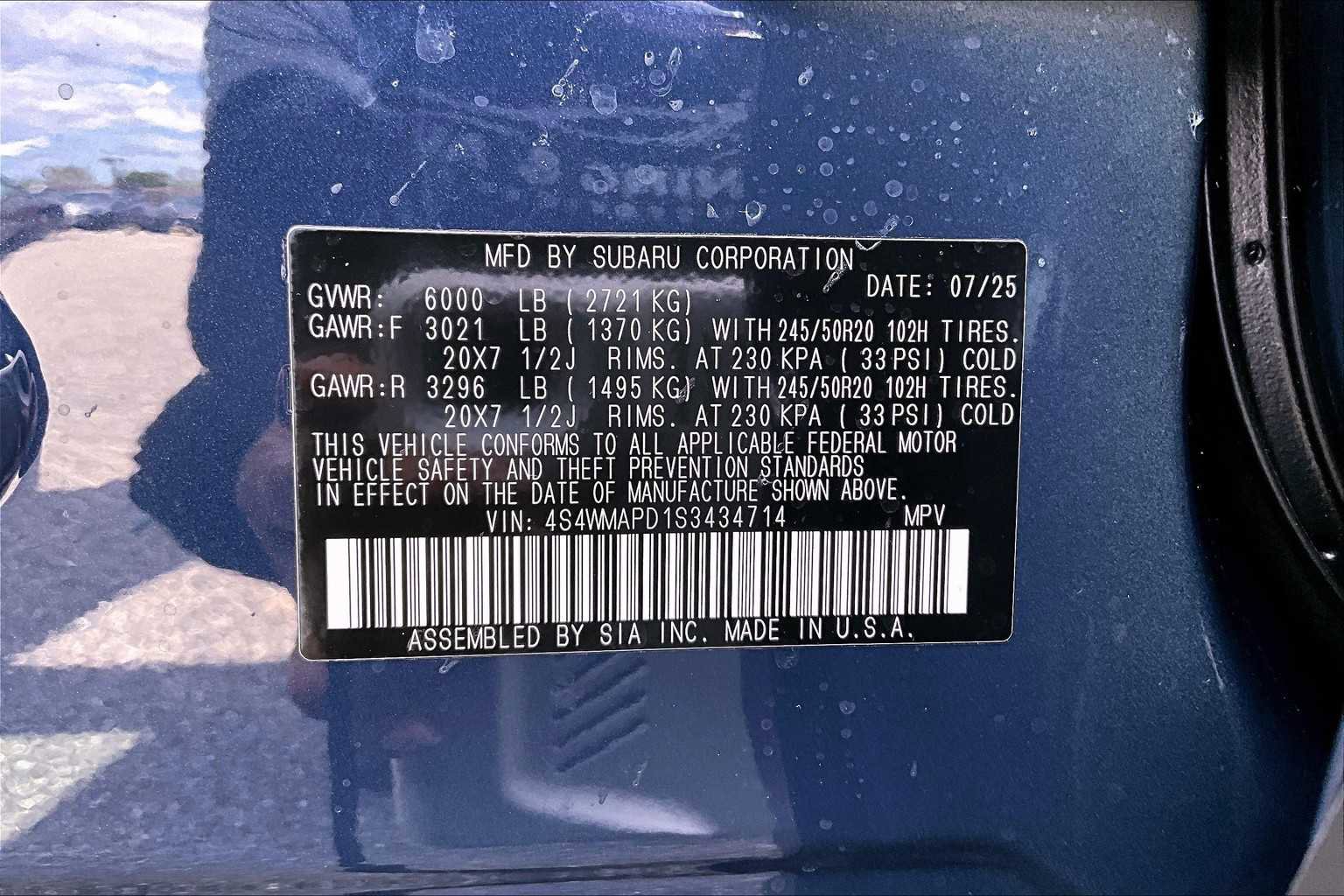 New 2025 Subaru Ascent Limited image 19