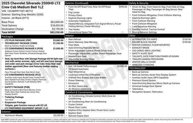 Used 2025 Chevrolet Silverado 2500 LTZ w/ LTZ Plus Package video 3