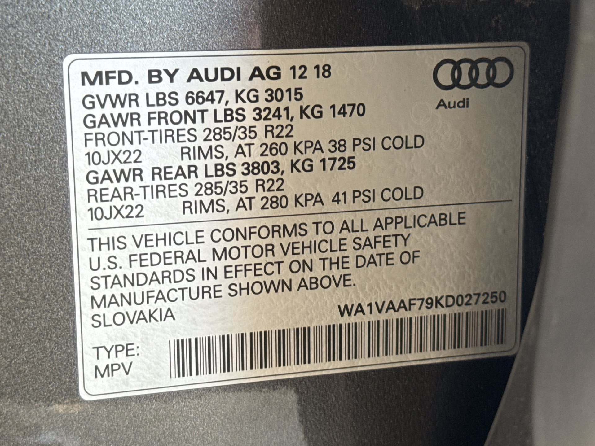 Used 2019 Audi Q7 3.0T Prestige w/ Prestige Package AWD/4WD image 18