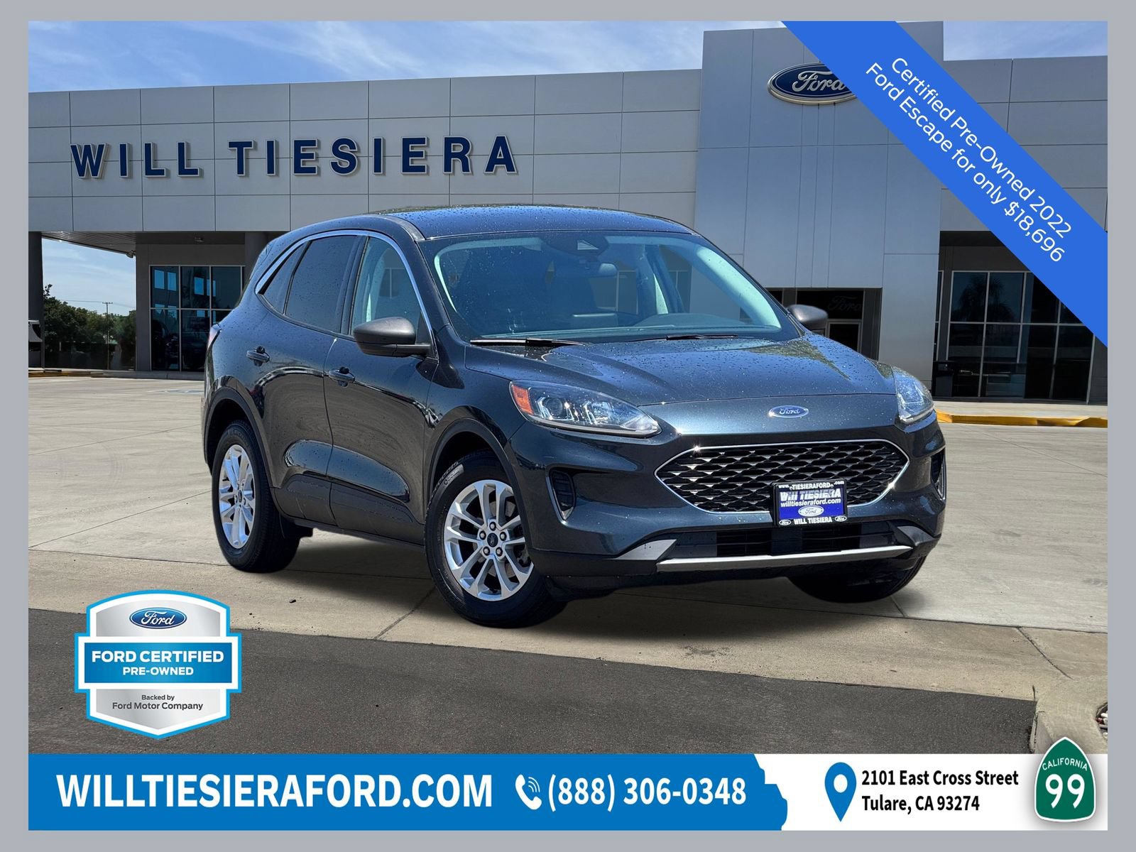 Certified 2022 Ford Escape SE FWD image 1