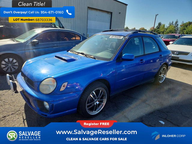 Used 2003 Subaru Impreza WRX Wagon AWD/4WD image 1